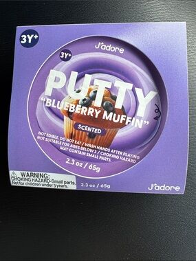 JAdore Blueberry Muffin Scented Putty — Purple